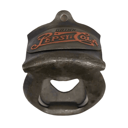 Pepsi - Cola Die Cast Wall Mounted Bottle Opener With Painted Antique Finish (3.25" x 2.5") - Jones Peak
