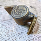 Police Department Solid Brass Whistle - Jones Peak