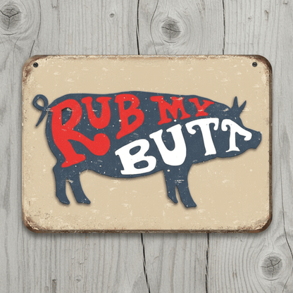 Pork Rub My Butt Magnet (2.5" x 3.5") - Jones Peak