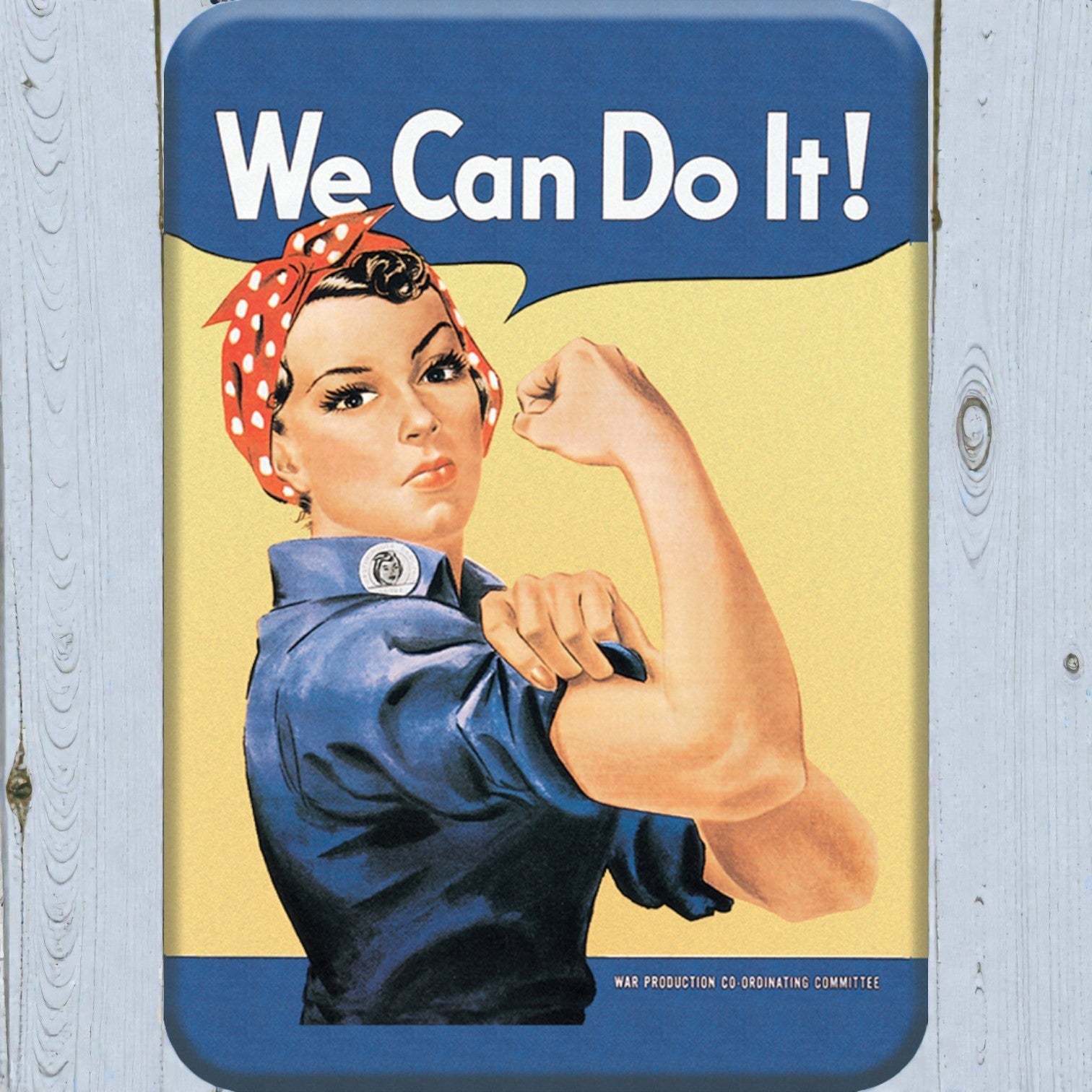 Rosie the Rivetor We Can Do It! Magnet (2.5" x 3.5") - Jones Peak