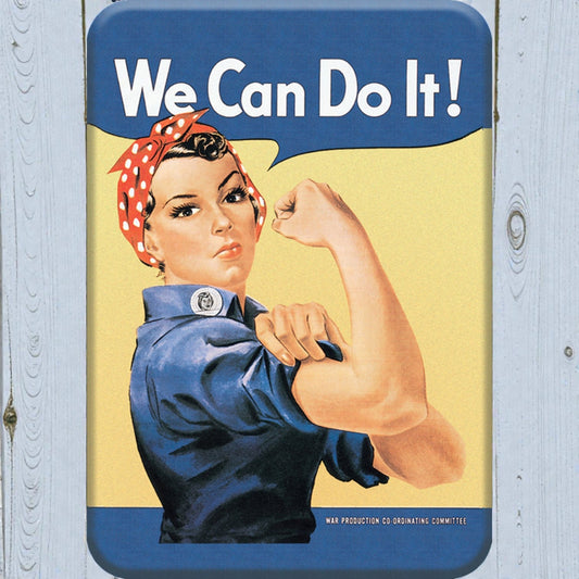 Rosie the Rivetor We Can Do It! Magnet (2.5" x 3.5") - Jones Peak