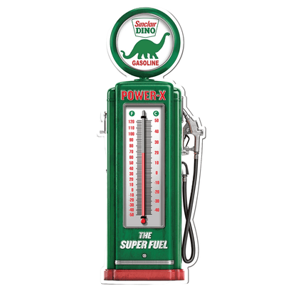 Sinclair Dino Gasoline Thermometer (17.5" x 6.8") - Jones Peak