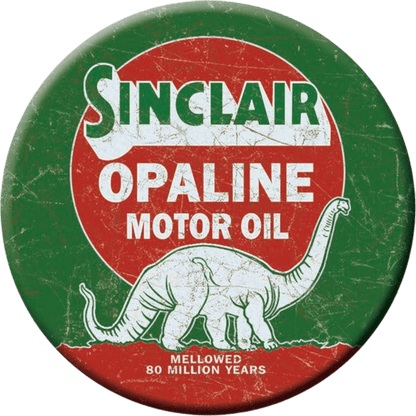 Sinclair Opaline Motor Oil Magnet (3" Round) - Jones Peak