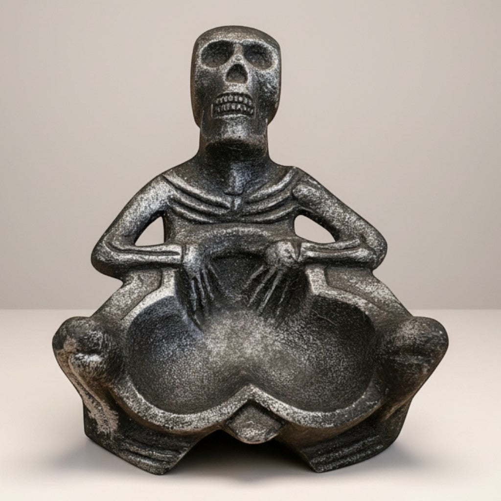 Skeleton Cast Iron Ashtray & Trinket Dish - Jones Peak