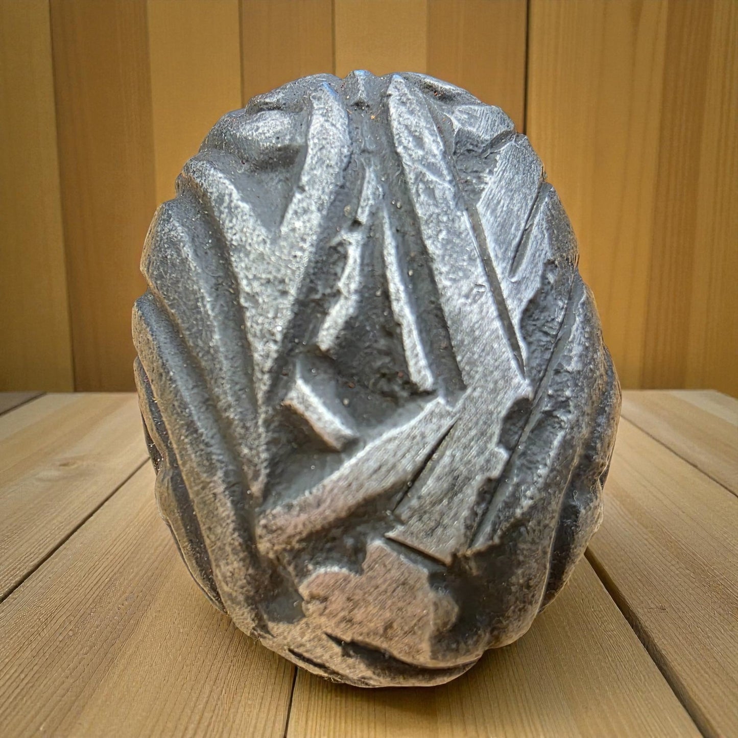 Skull Paperweight Aluminum With Raised Detail & Antique Finish (2" x 1.75") - Jones Peak