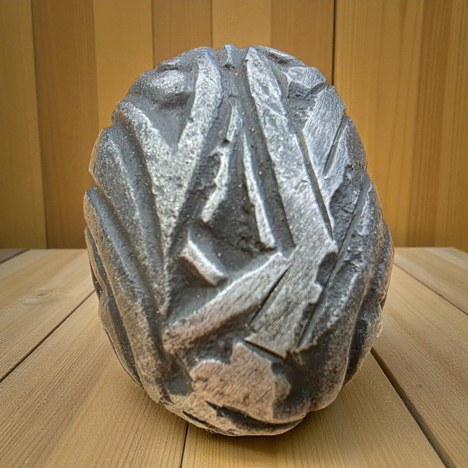 Skull Paperweight Aluminum With Raised Detail & Antique Finish (2" x 1.75") - Jones Peak