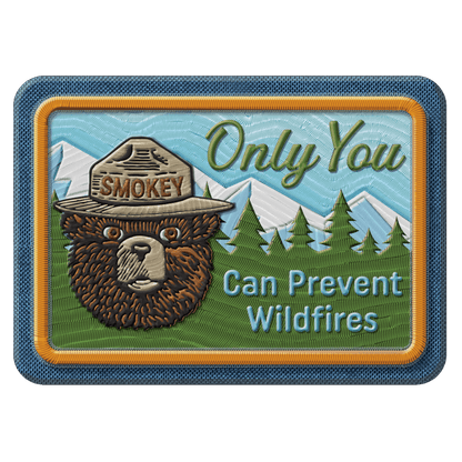 Smokey Bear Only You Can Prevent Wildfires Magnet (2.5" x 3.5") - Jones Peak