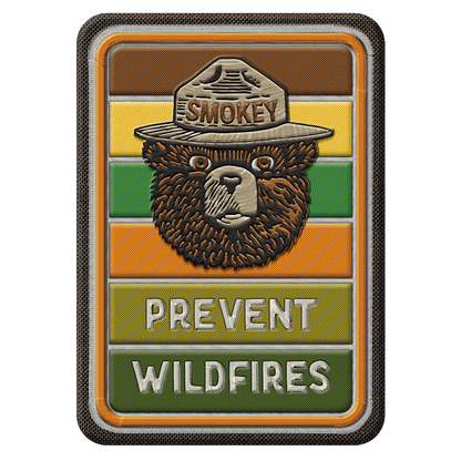 Smokey Bear Prevent Fires Magnet (2.5" x 3.5") - Jones Peak