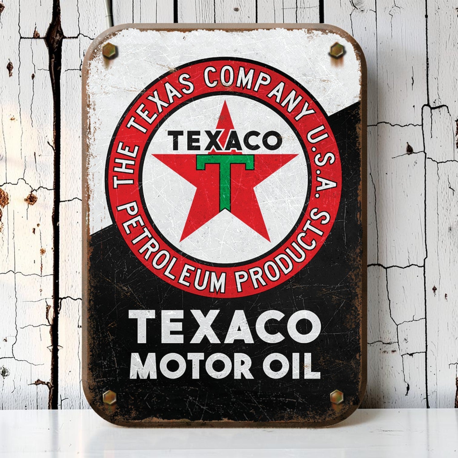 Texaco Motor Oil Magnet - Jones Peak