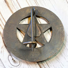 Texas Rangers Solid Brass Round Badge (1.75" Round) - Jones Peak