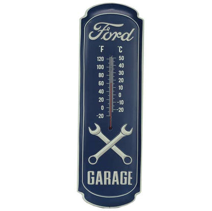 Ford Glow - in - the - Dark Wall Thermometer (8.5" x 27") - Jones Peak