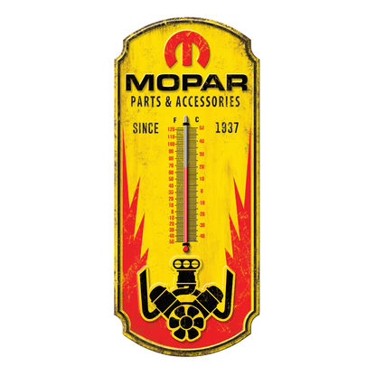 Mopar Pasts & Accessories Thermometer (17.5" x 7.5") - Jones Peak