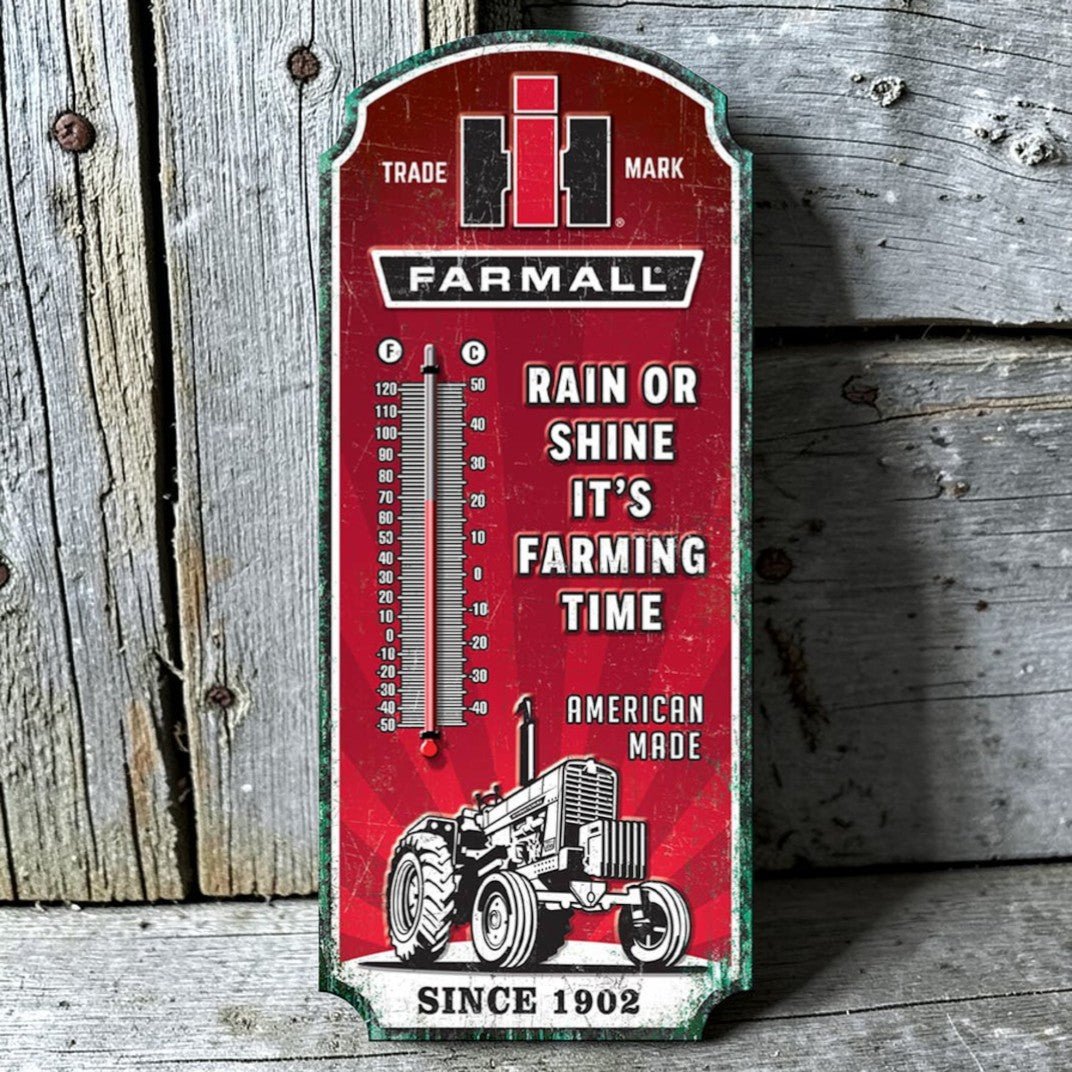 Thermometer Farmall Since 1902 Thermometer (17.5" x 7.5") - Jones Peak