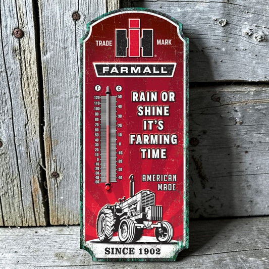 Thermometer Farmall Since 1902 Thermometer (17.5" x 7.5") - Jones Peak