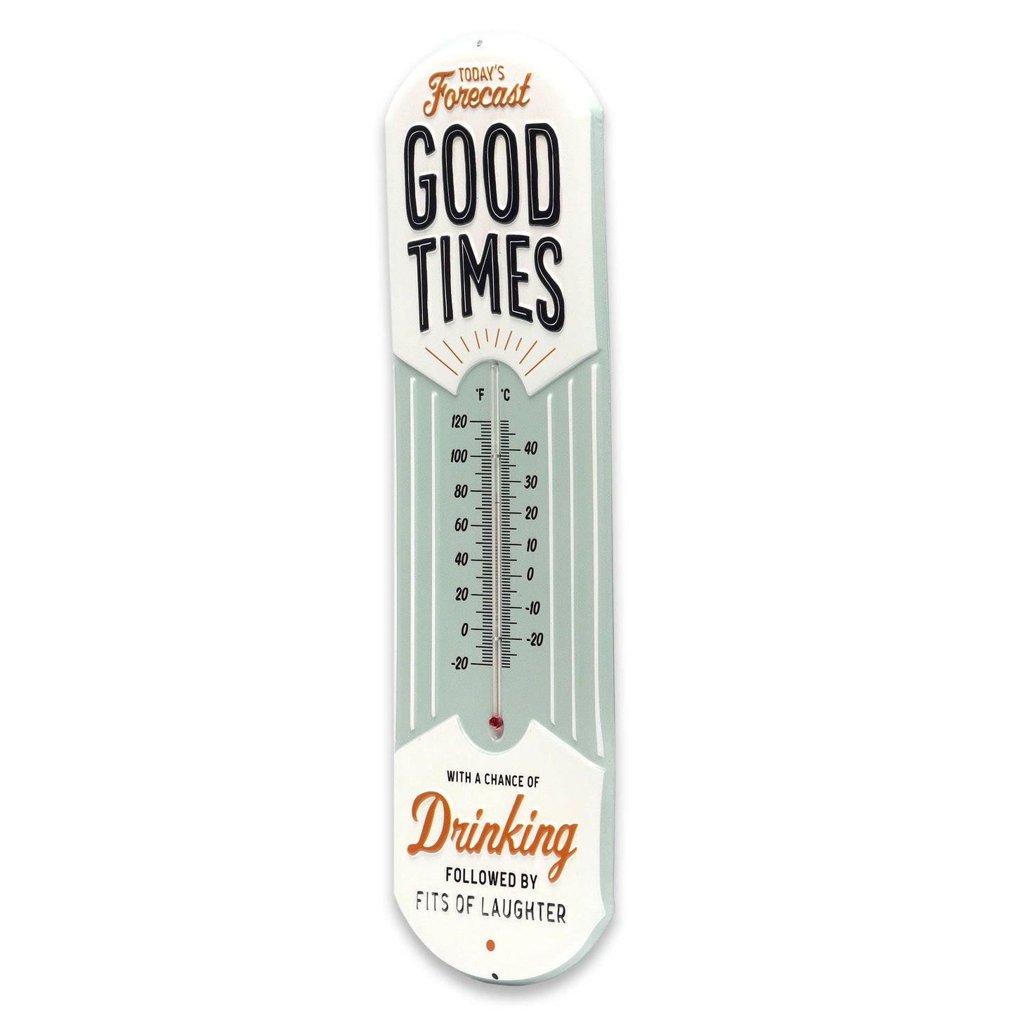 Today's Forecast Good Times Wall Thermometer (5.5" x 18") - Jones Peak