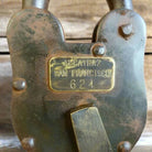 Alcatraz San Francisco Cast Iron Lock with Brass Tag & Keys - Jones Peak