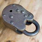 San Quentin Death Row Cast Iron Gate Lock With Keys & Brass Tag (2.5" x 1.5") - Jones Peak