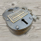Tombstone Arizona Territory Cast Iron Gate Lock With Keys & Antique Finish (2.5" x 1.5") - Jones Peak