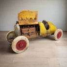 Yellow Racer Cast Iron Car - Jones Peak