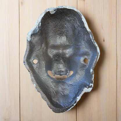 Yeti Abominable Snowman Cast Iron Wall Mounted Bottle Opener With Painted Finish (4.75" x 3.5") - Jones Peak